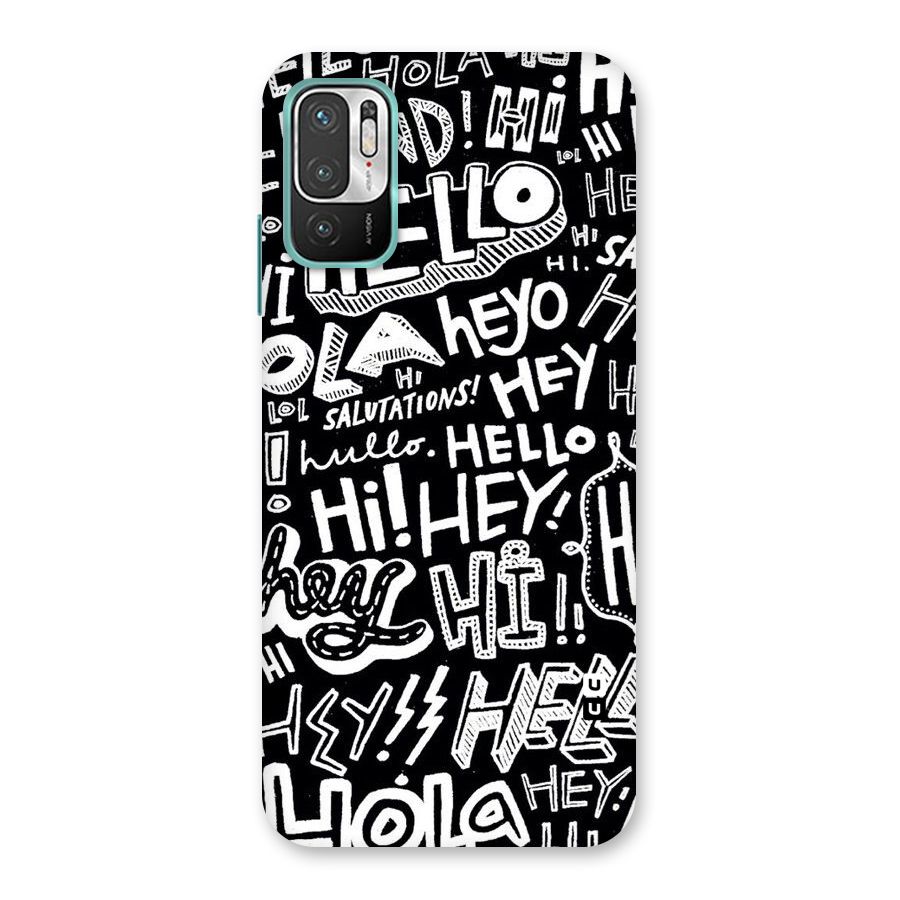 My Friend Back Case for Redmi Note 10T 5G