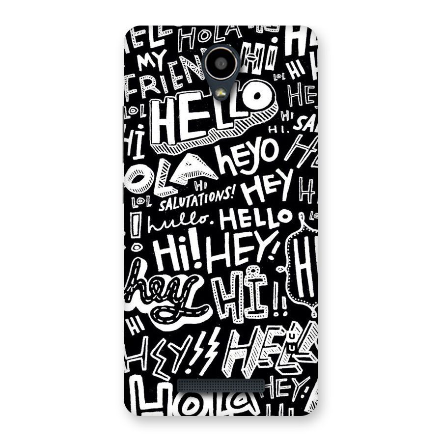 My Friend Back Case for Redmi Note 2
