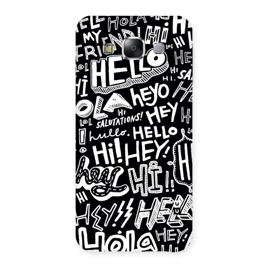 My Friend Back Case for Samsung Galaxy E5