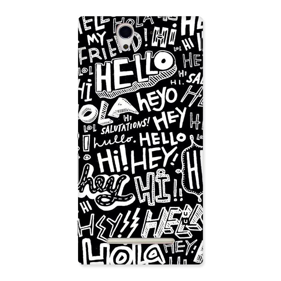 My Friend Back Case for Sony Xperia C3