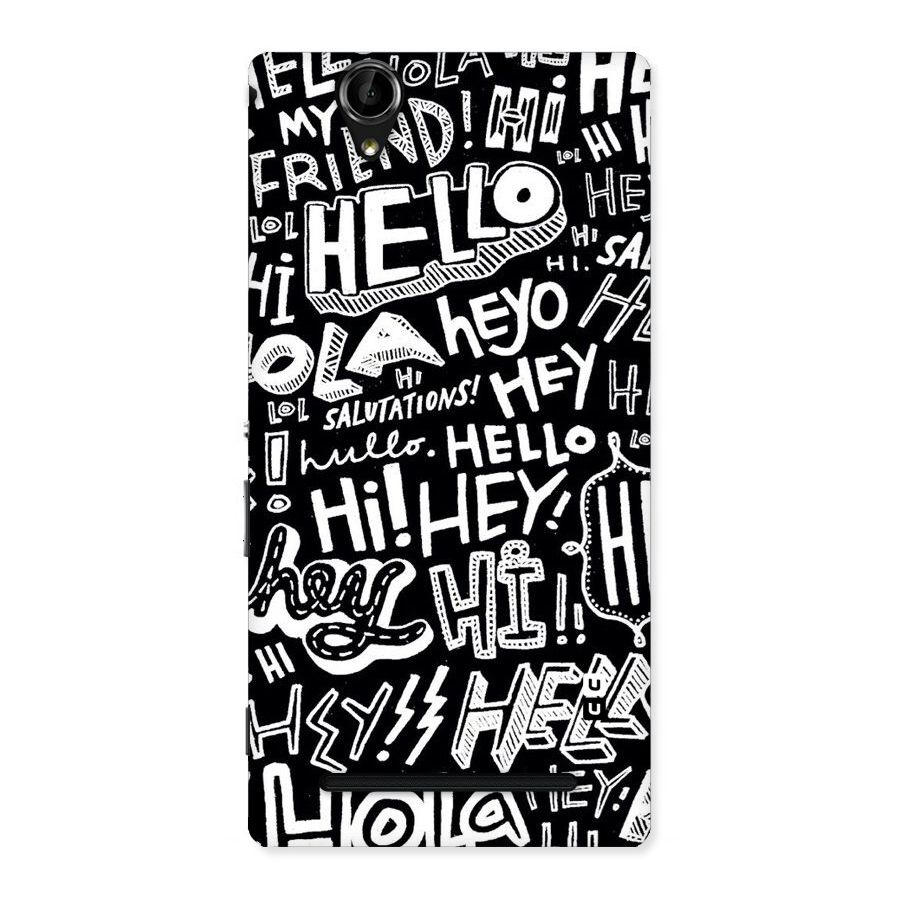 My Friend Back Case for Sony Xperia T2