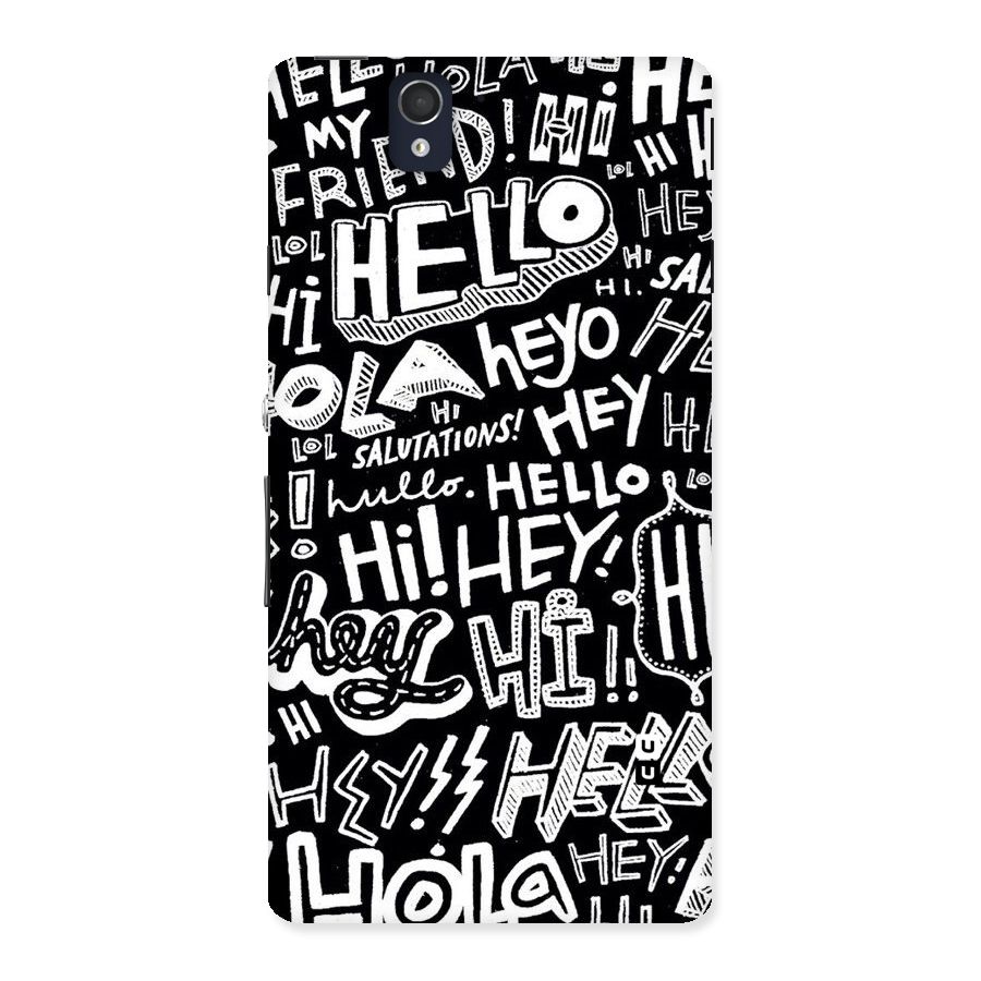 My Friend Back Case for Sony Xperia Z