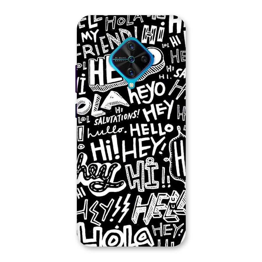 My Friend Back Case for Vivo S1 Pro