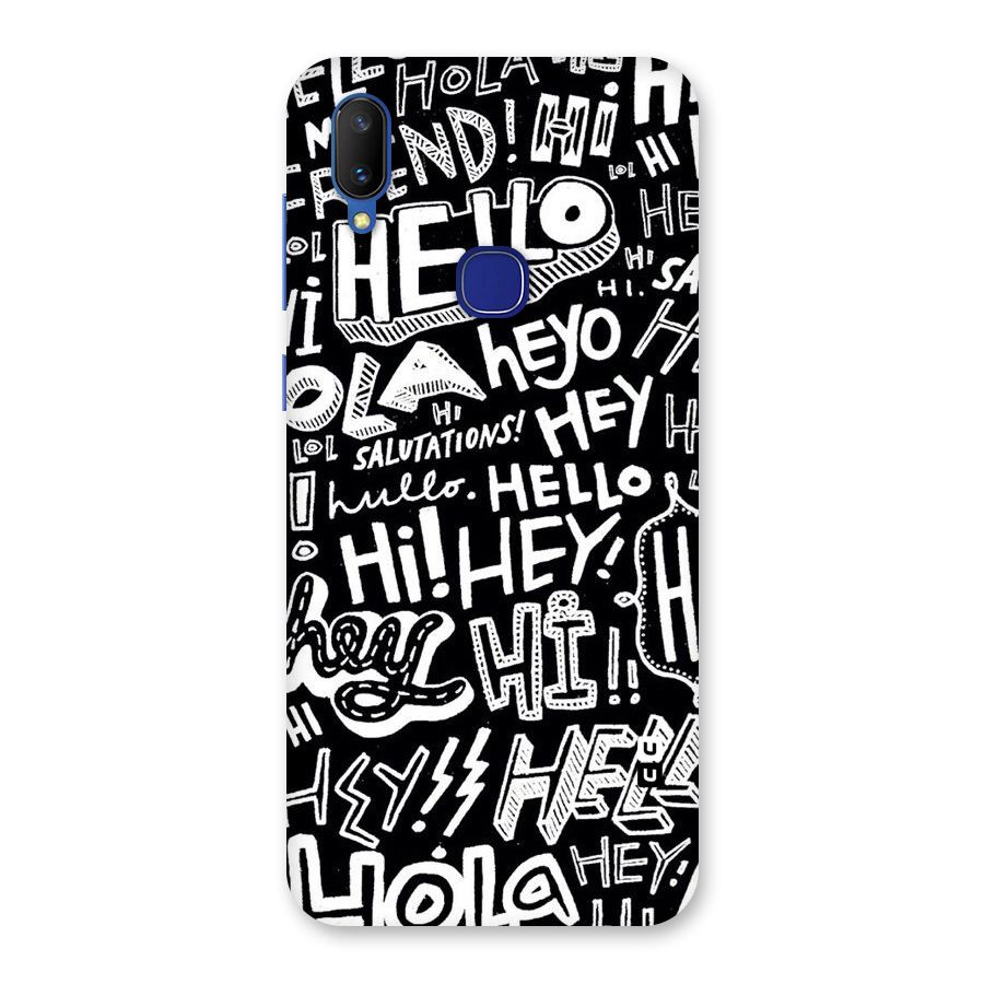 My Friend Back Case for Vivo V11