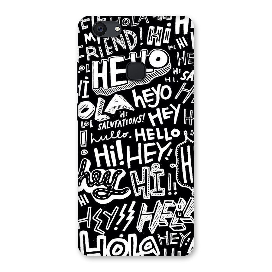 My Friend Back Case for Vivo V7 Plus