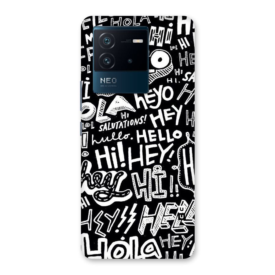 My Friend Back Case for Vivo iQOO Neo 6 5G