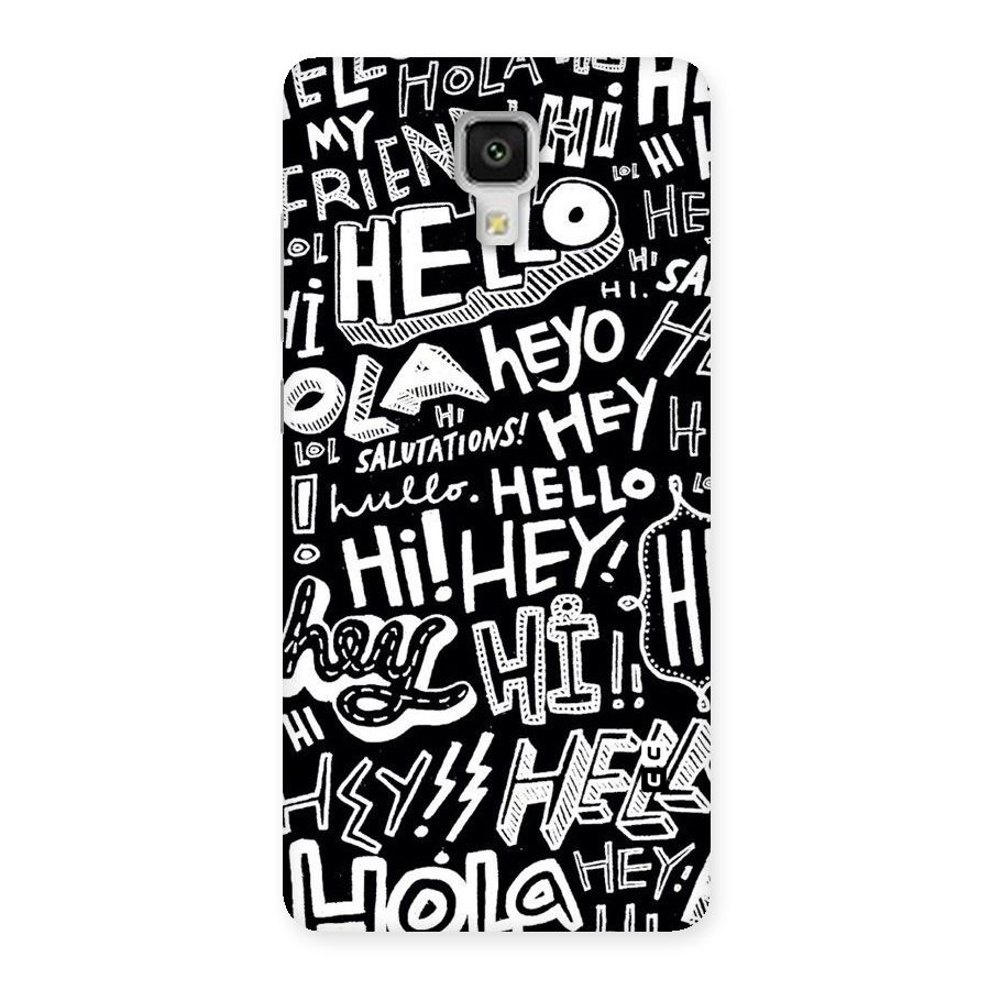 My Friend Back Case for Xiaomi Mi 4