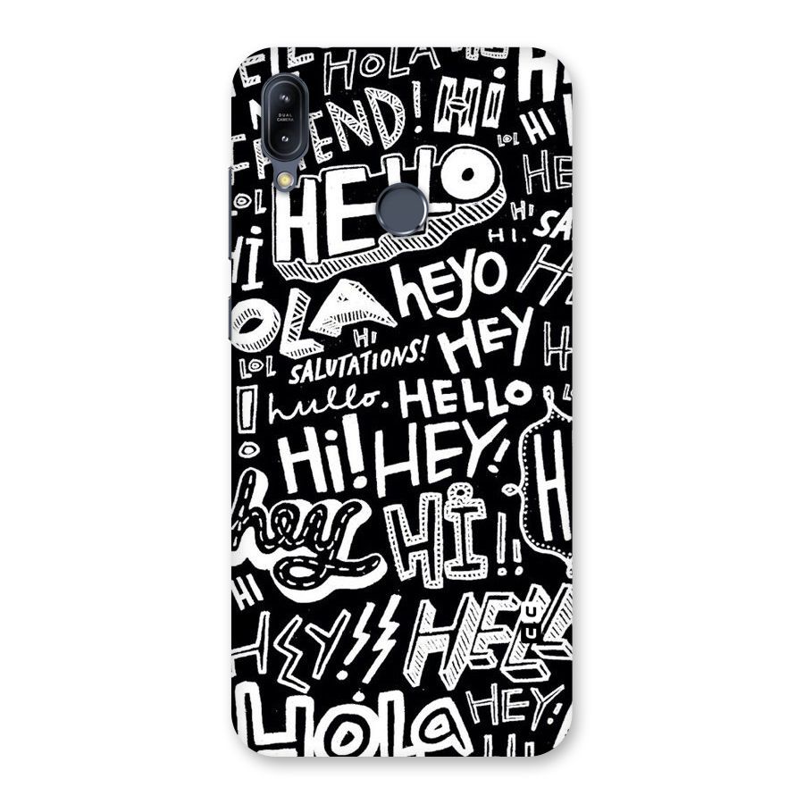 My Friend Back Case for Zenfone Max M2