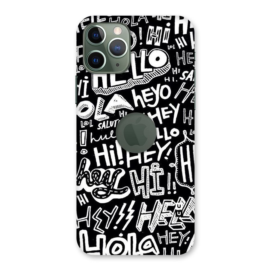 My Friend Back Case for iPhone 11 Pro Logo  Cut