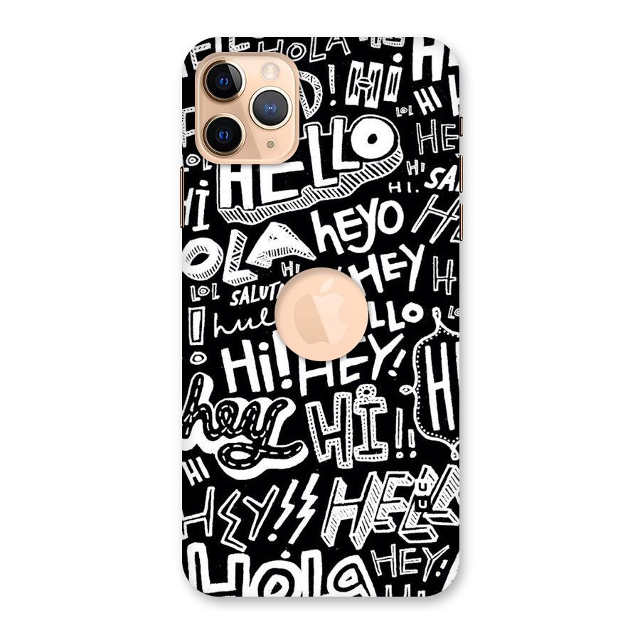 My Friend Back Case for iPhone 11 Pro Max Logo Cut