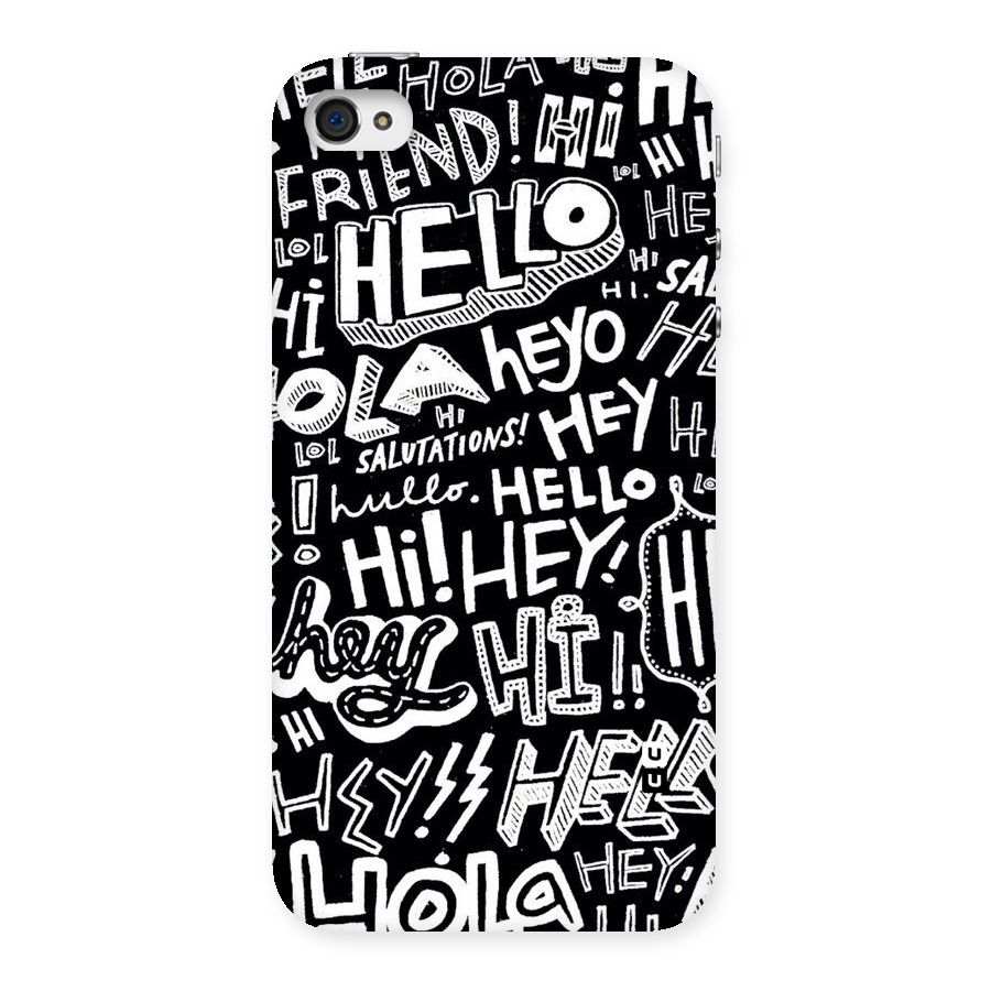 My Friend Back Case for iPhone 4 4s
