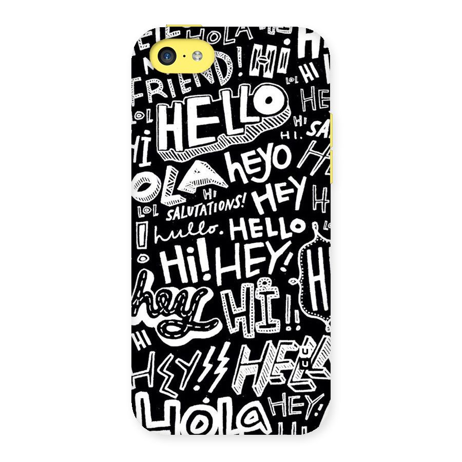 My Friend Back Case for iPhone 5C