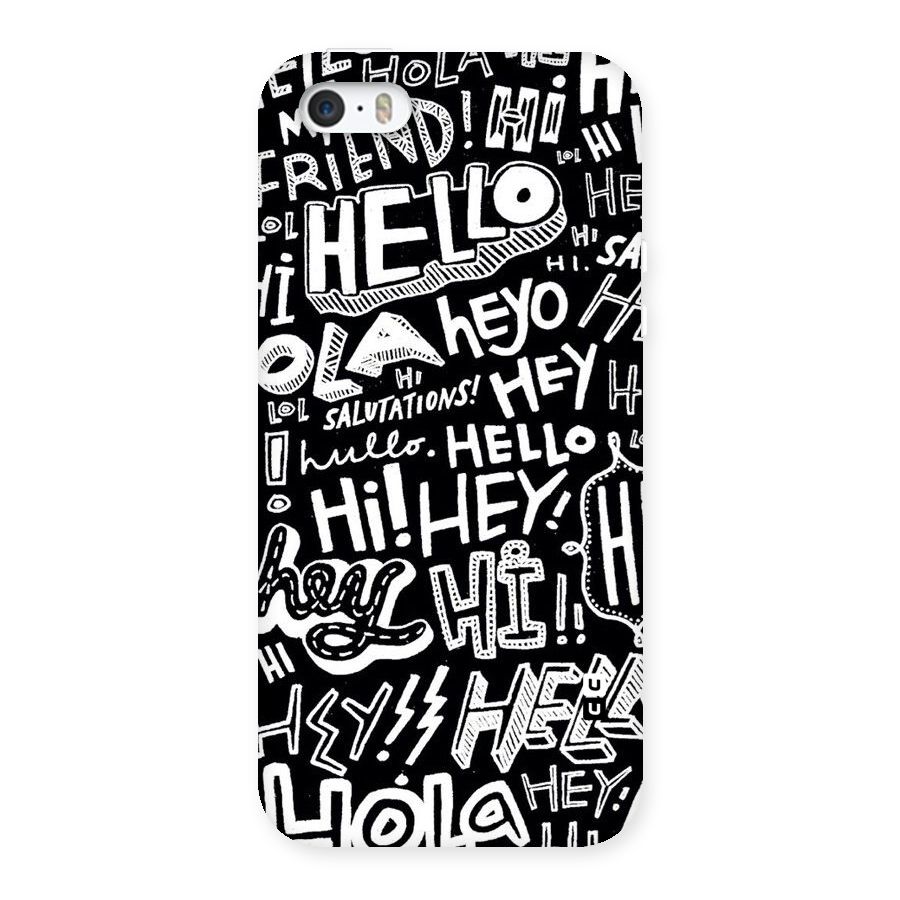 My Friend Back Case for iPhone SE