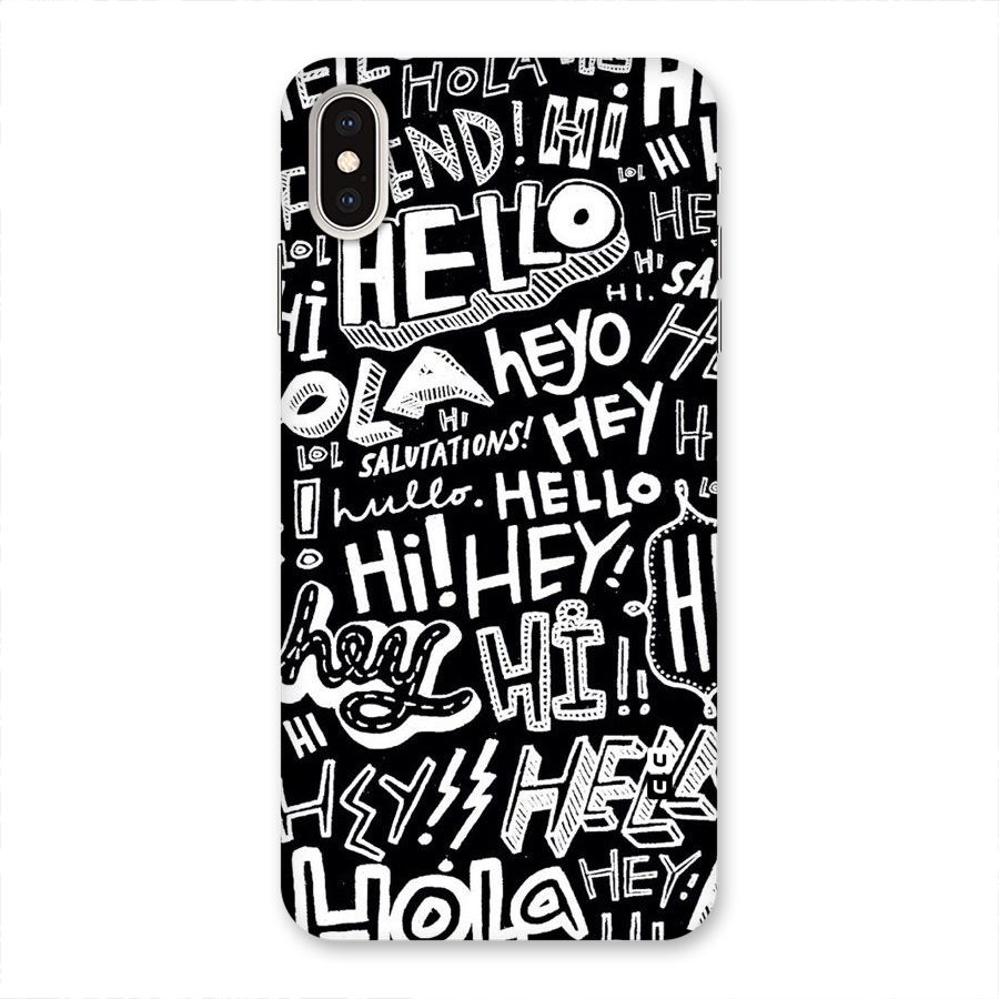 My Friend Back Case for iPhone XS Max