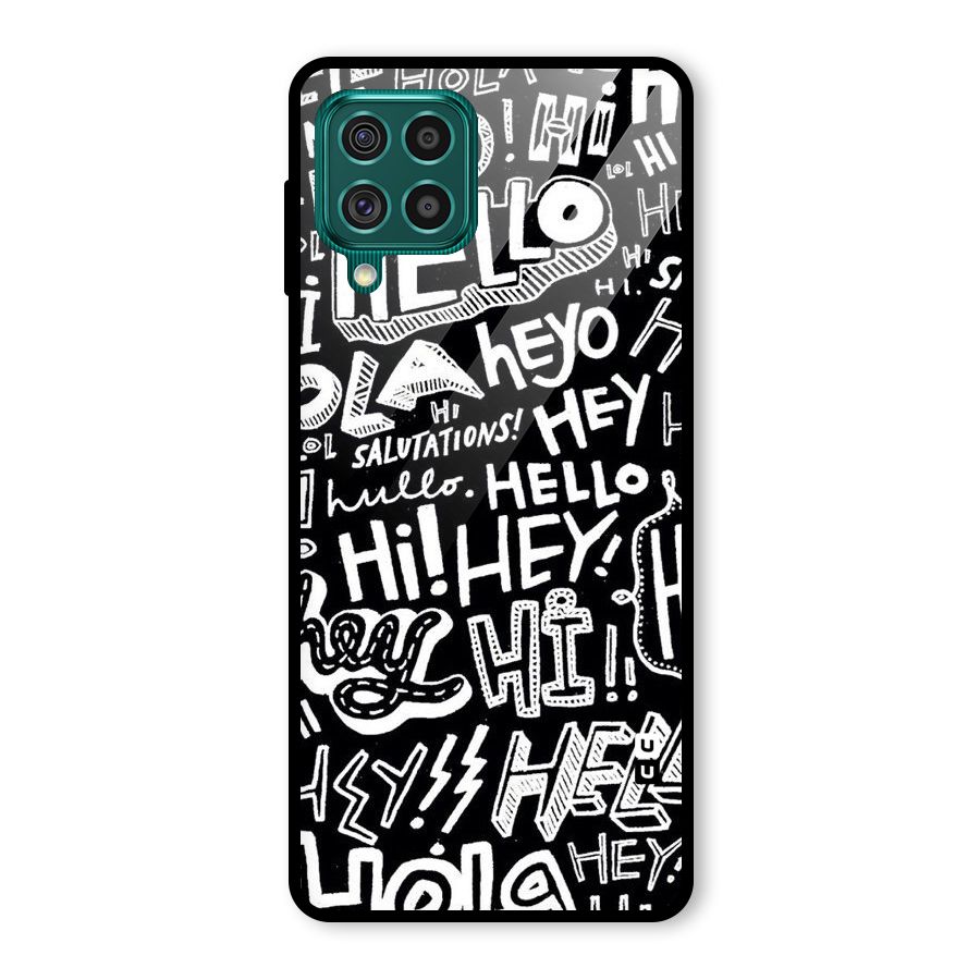 My Friend Glass Back Case for Galaxy F62
