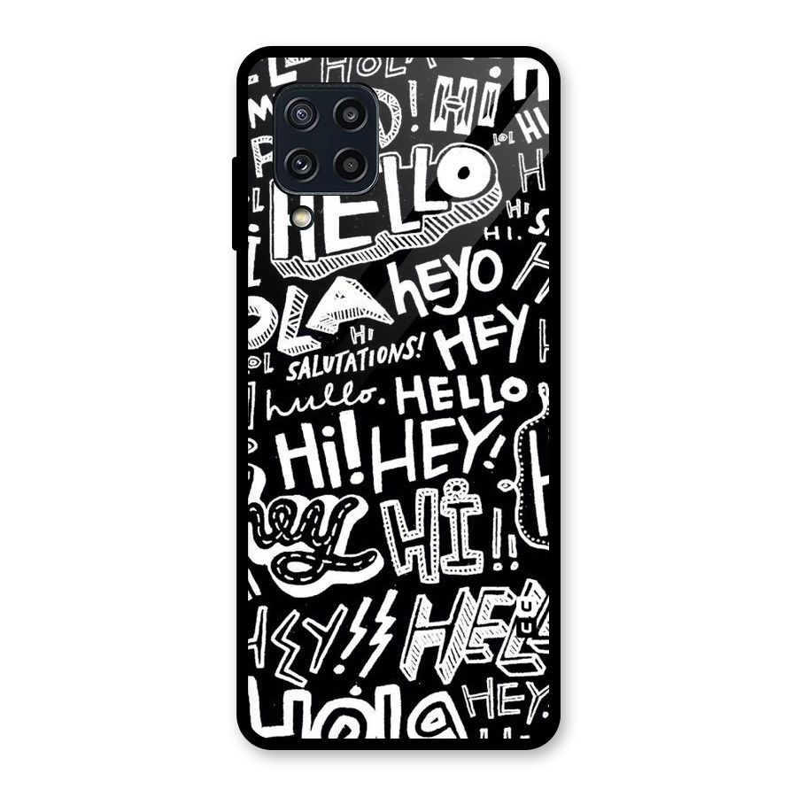 My Friend Glass Back Case for Galaxy M32