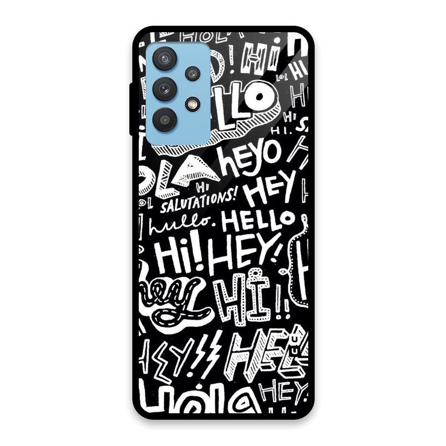 My Friend Glass Back Case for Galaxy M32 5G