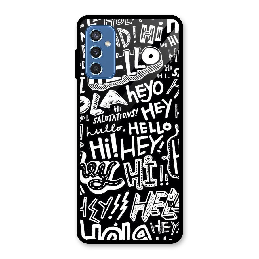 My Friend Glass Back Case for Galaxy M52 5G