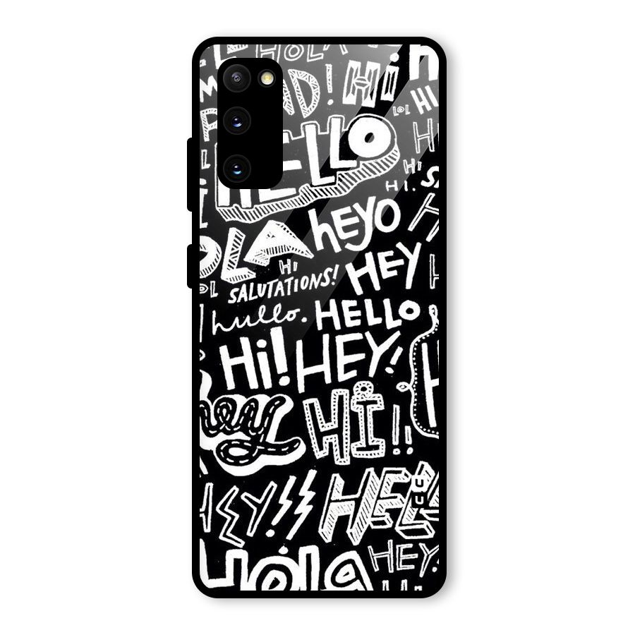 My Friend Glass Back Case for Galaxy S20 FE 5G