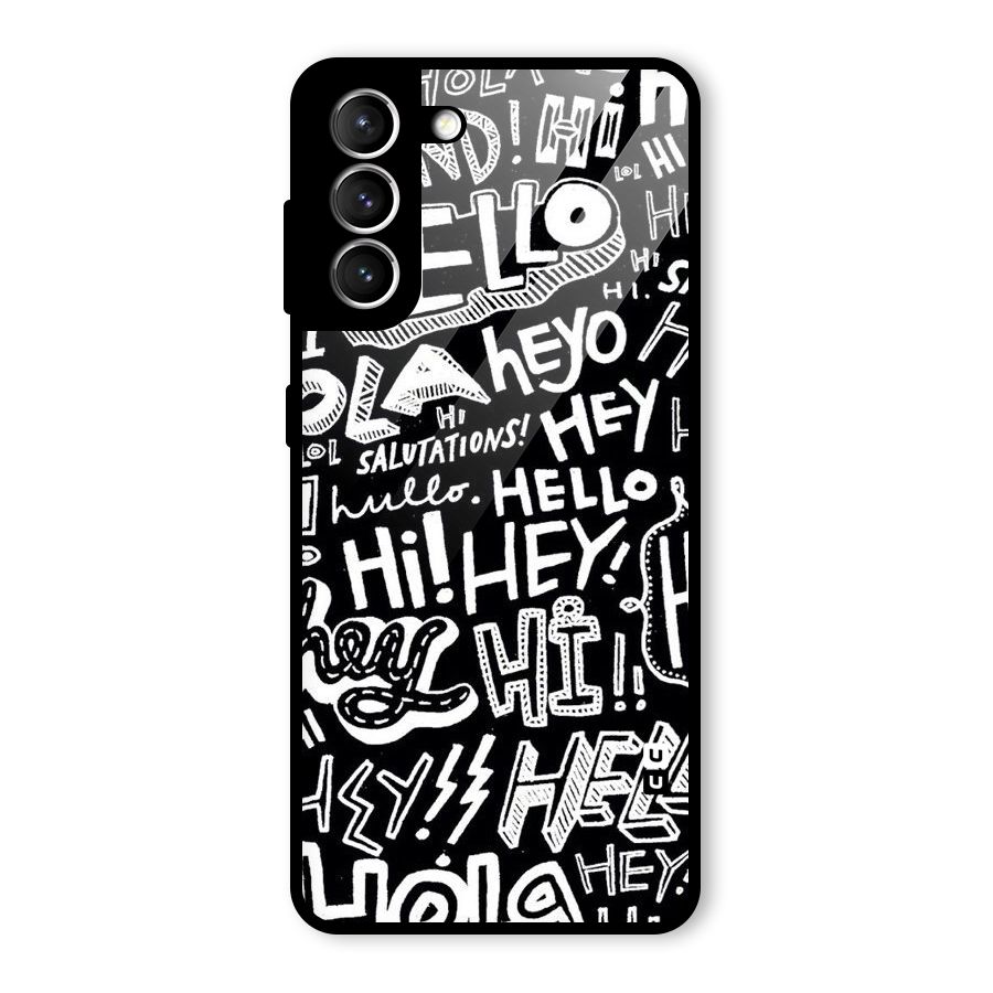 My Friend Glass Back Case for Galaxy S21 5G