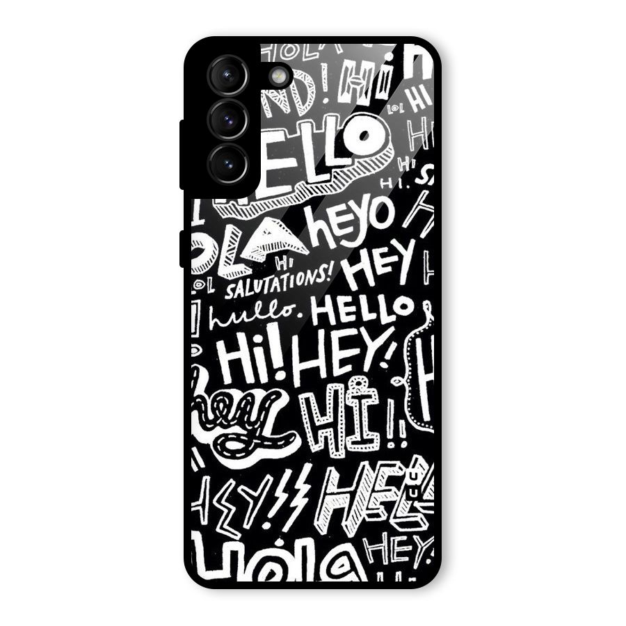 My Friend Glass Back Case for Galaxy S21 Plus