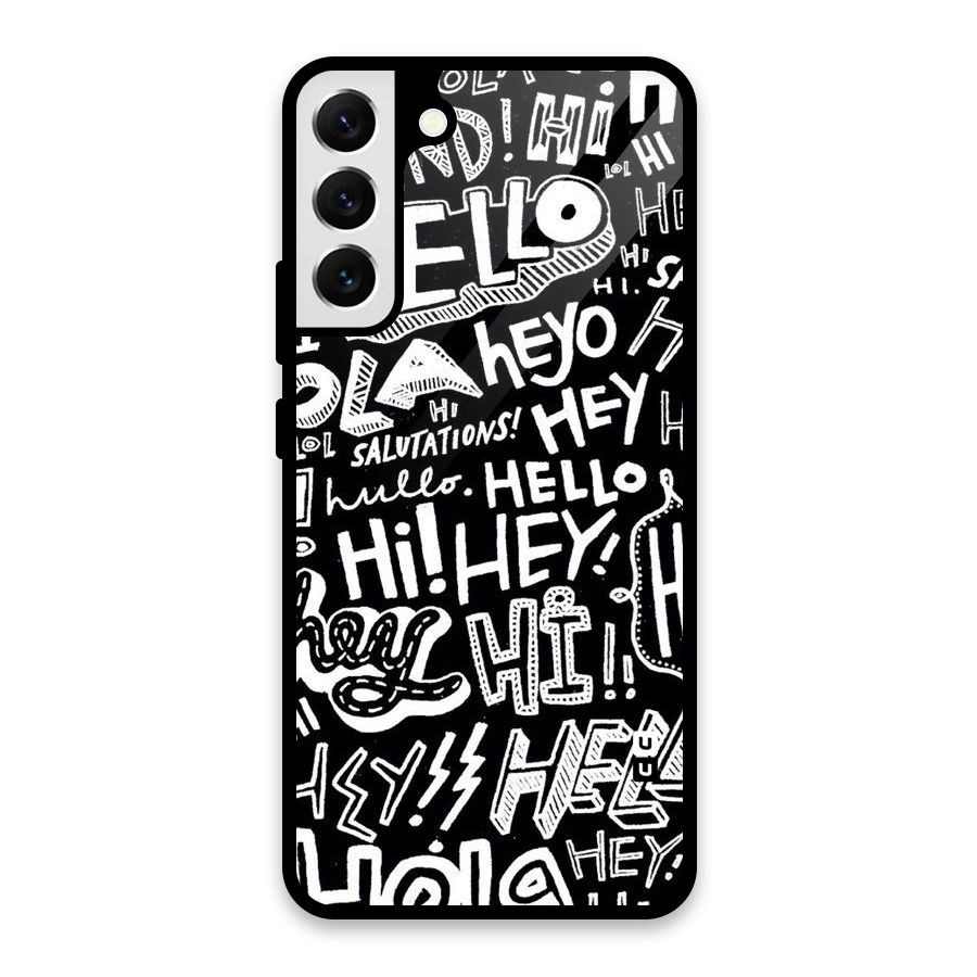My Friend Glass Back Case for Galaxy S22 Plus 5G