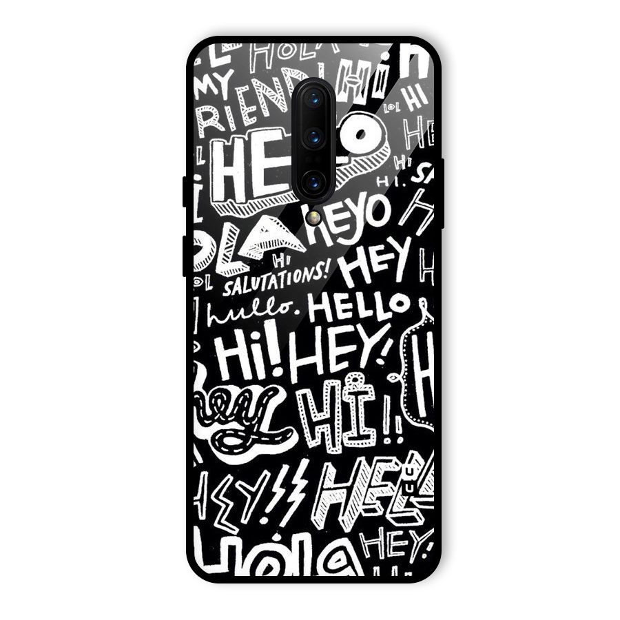 My Friend Glass Back Case for OnePlus 7 Pro