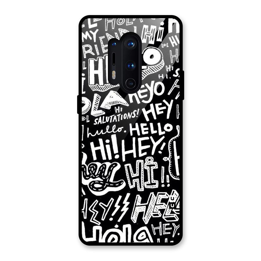 My Friend Glass Back Case for OnePlus 8 Pro