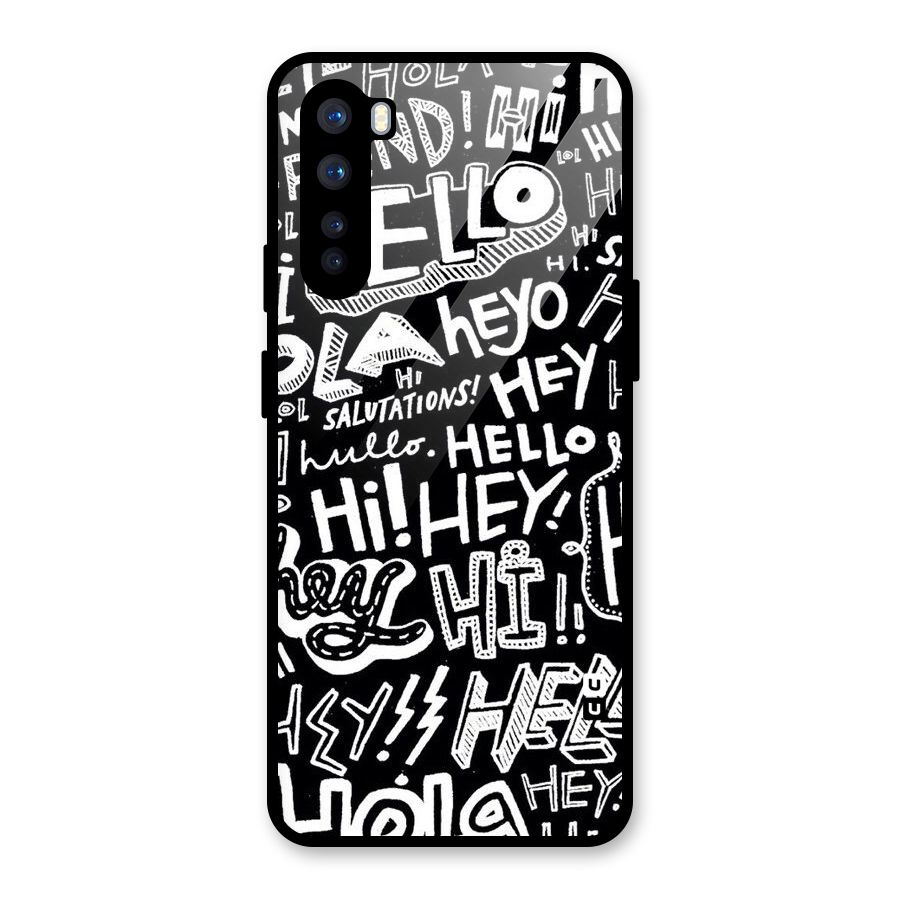 My Friend Glass Back Case for OnePlus Nord