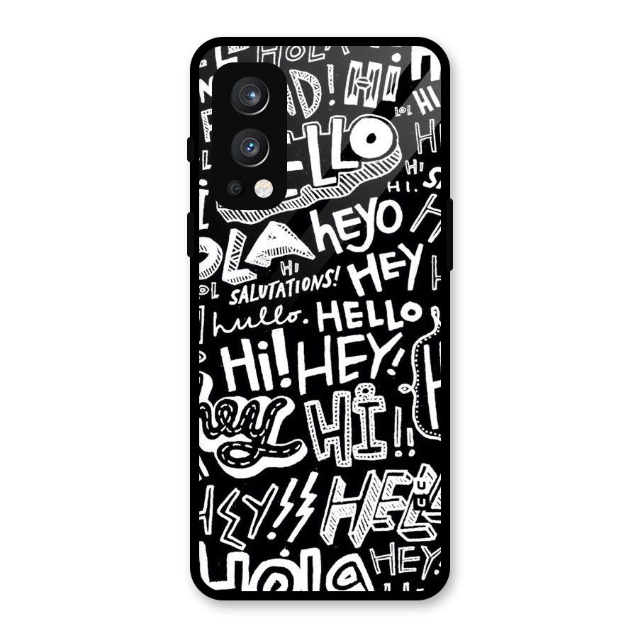 My Friend Glass Back Case for OnePlus Nord 2 5G