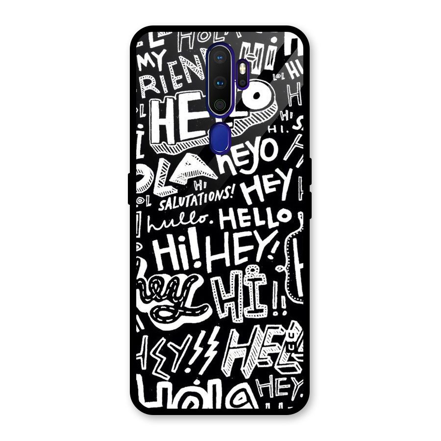 My Friend Glass Back Case for Oppo A9 (2020)