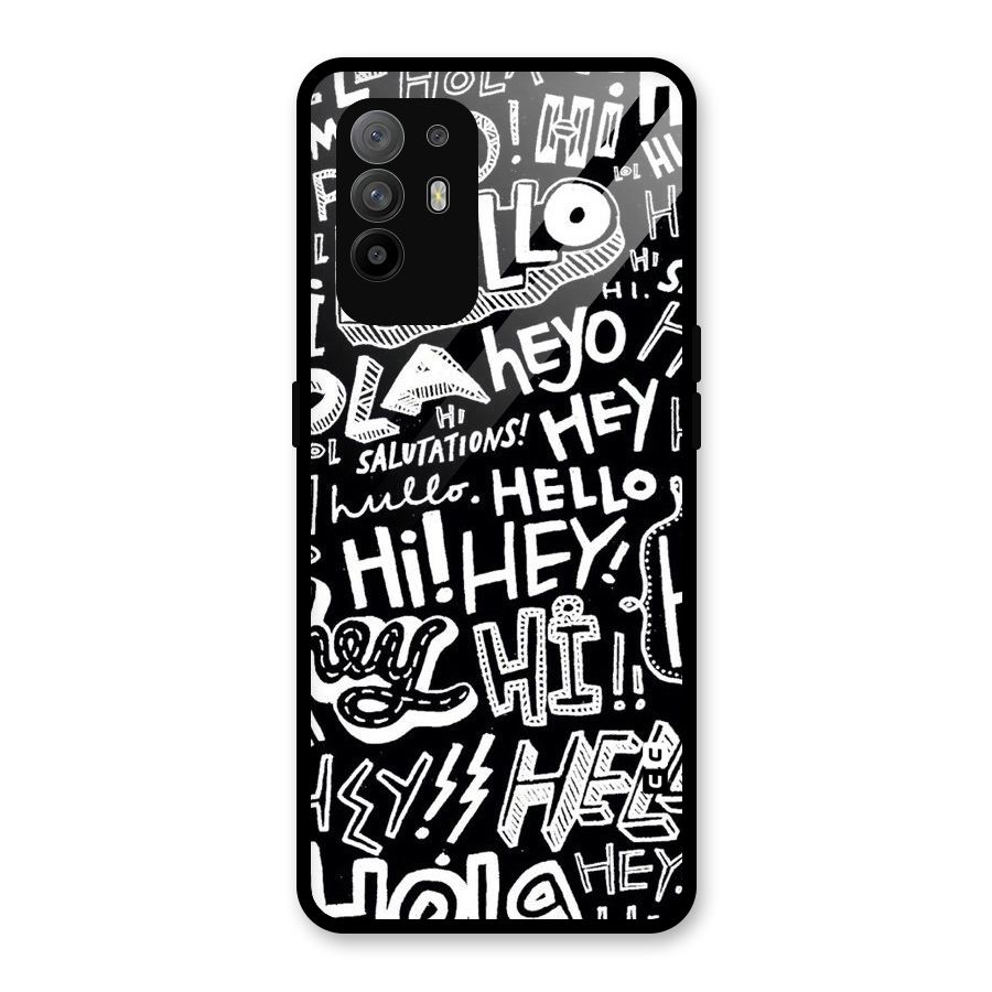 My Friend Glass Back Case for Oppo F19 Pro Plus 5G