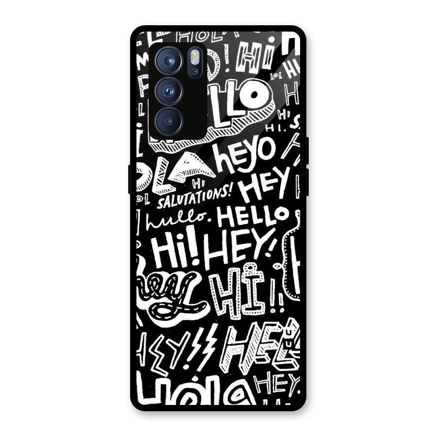 My Friend Glass Back Case for Oppo Reno6 Pro 5G