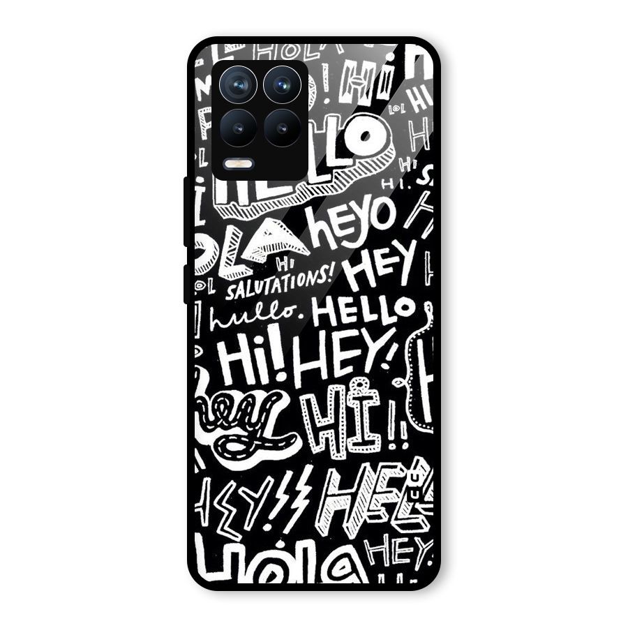 My Friend Glass Back Case for Realme 8