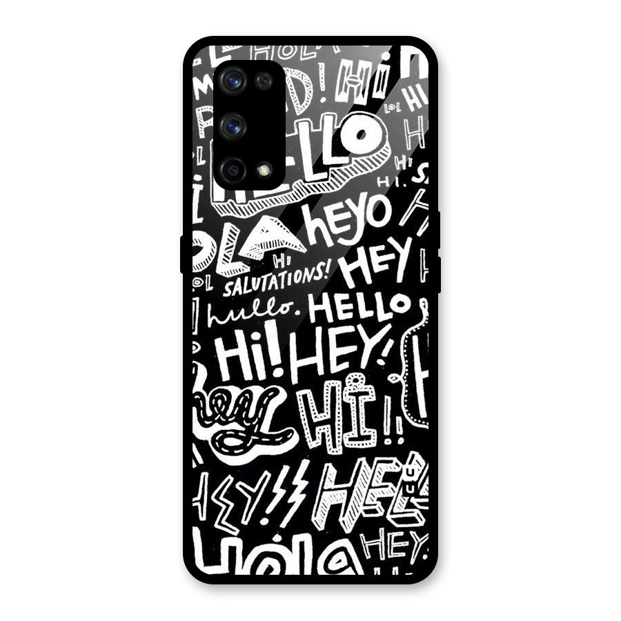 My Friend Glass Back Case for Realme X7 Pro