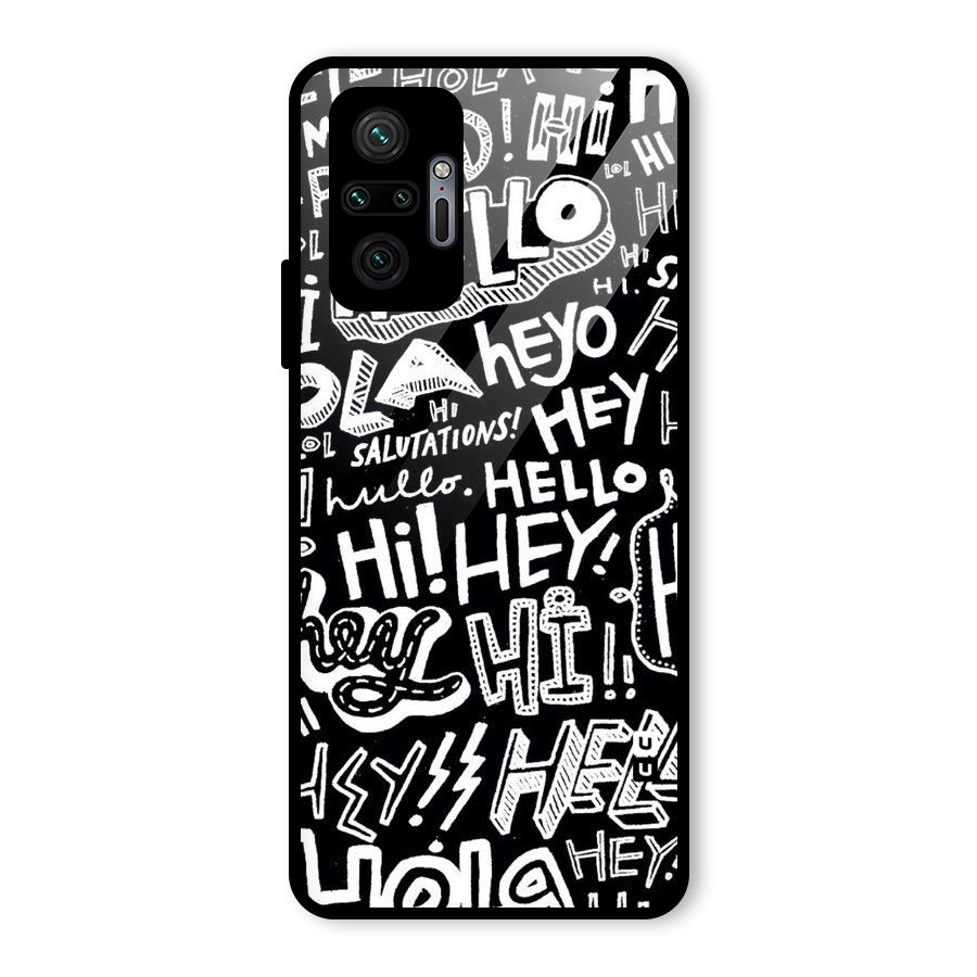 My Friend Glass Back Case for Redmi Note 10 Pro Max