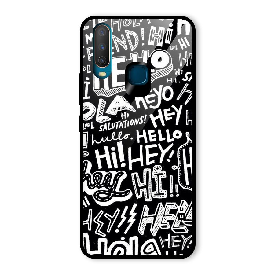 My Friend Glass Back Case for Vivo U10