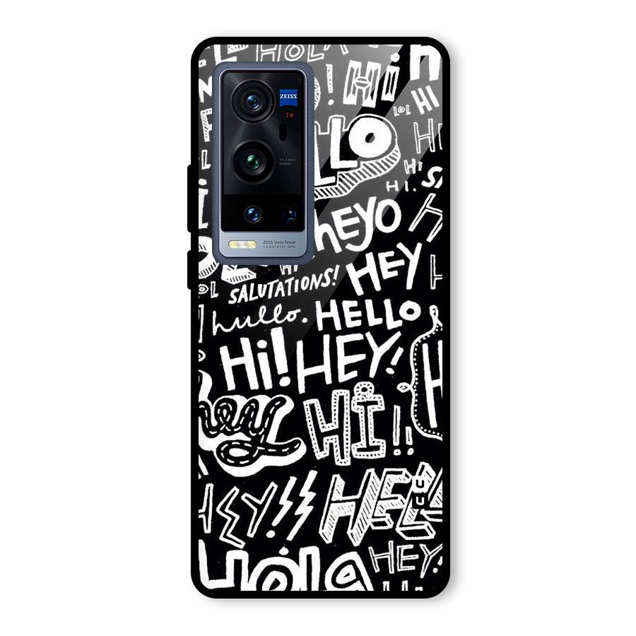 My Friend Glass Back Case for Vivo X60 Pro Plus