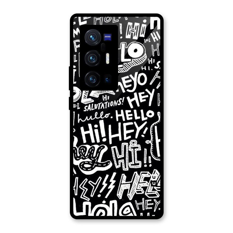 My Friend Glass Back Case for Vivo X70 Pro Plus