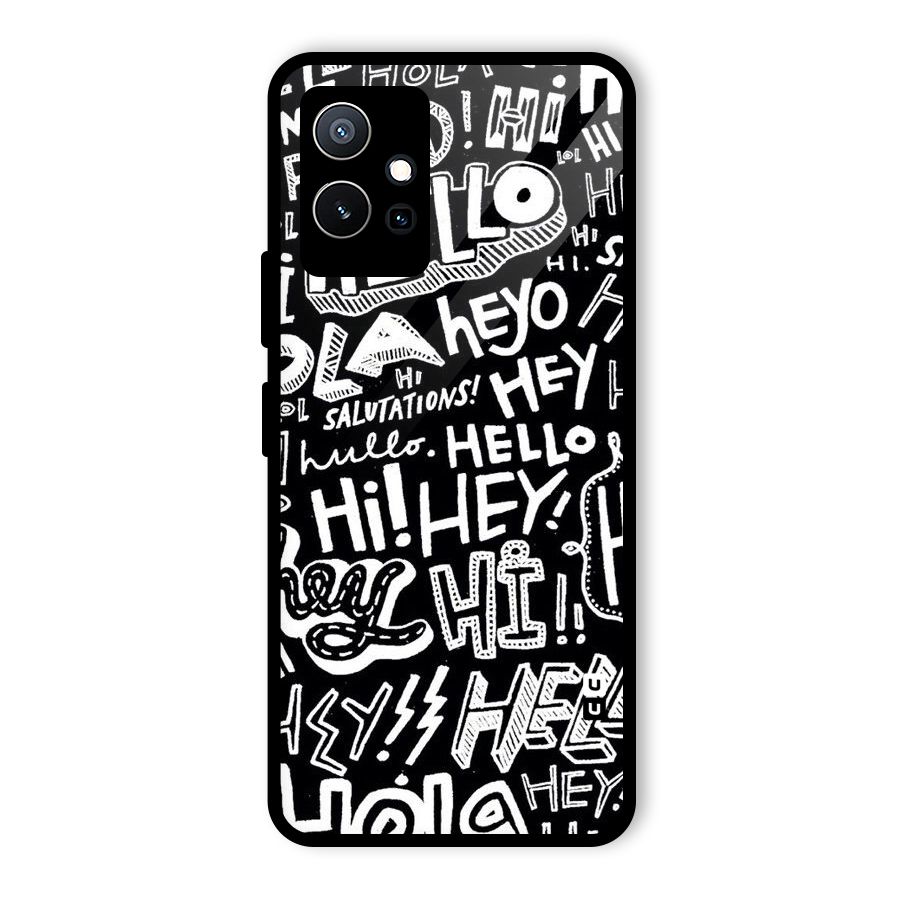 My Friend Glass Back Case for Vivo Y75 5G