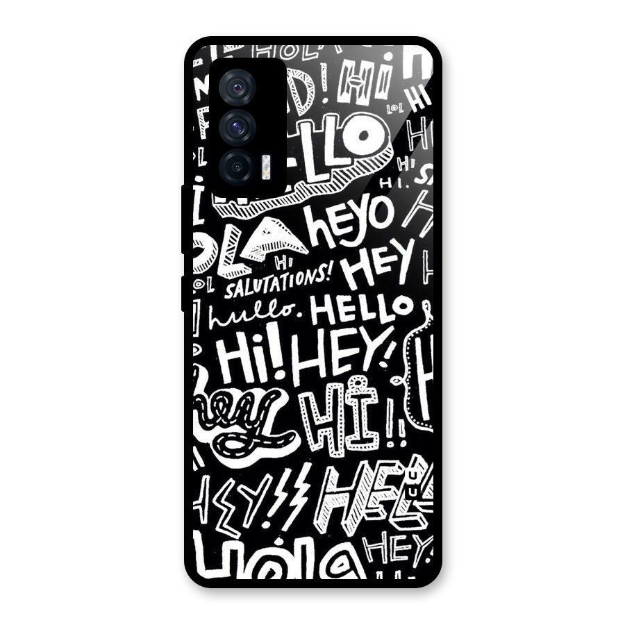 My Friend Glass Back Case for Vivo iQOO 7 5G