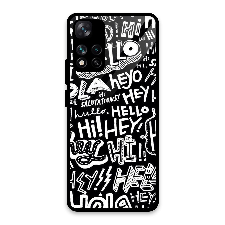 My Friend Glass Back Case for Xiaomi 11i HyperCharge 5G