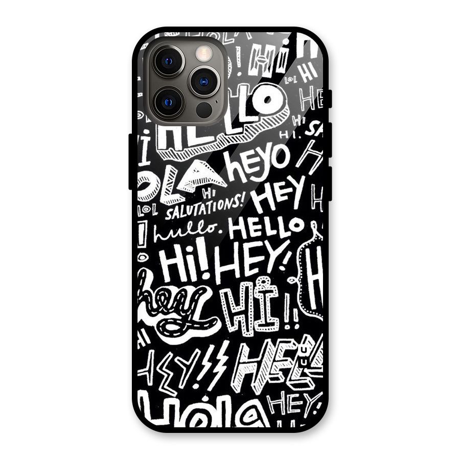 My Friend Glass Back Case for iPhone 12 Pro