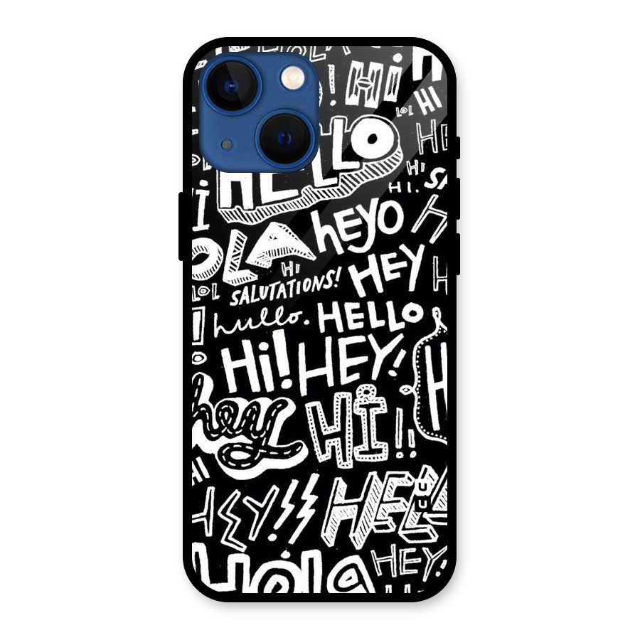 My Friend Glass Back Case for iPhone 13 Mini