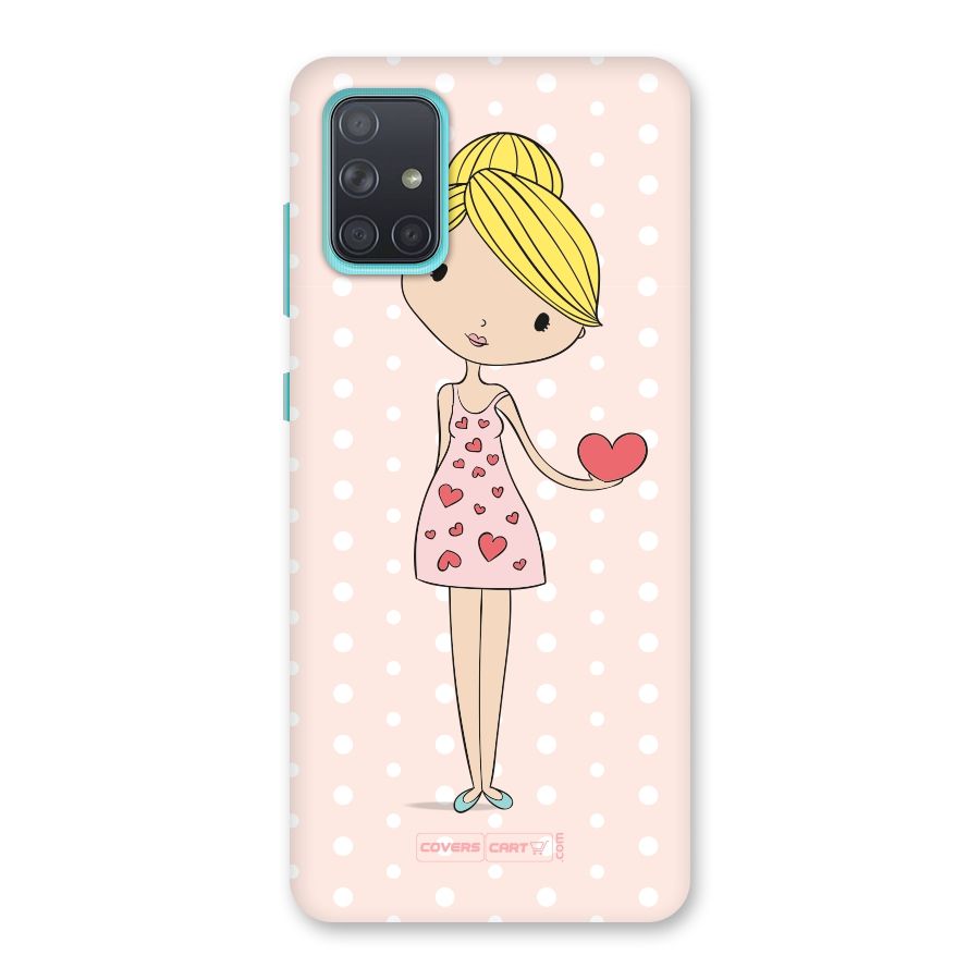 My Innocent Heart Back Case for Galaxy A71
