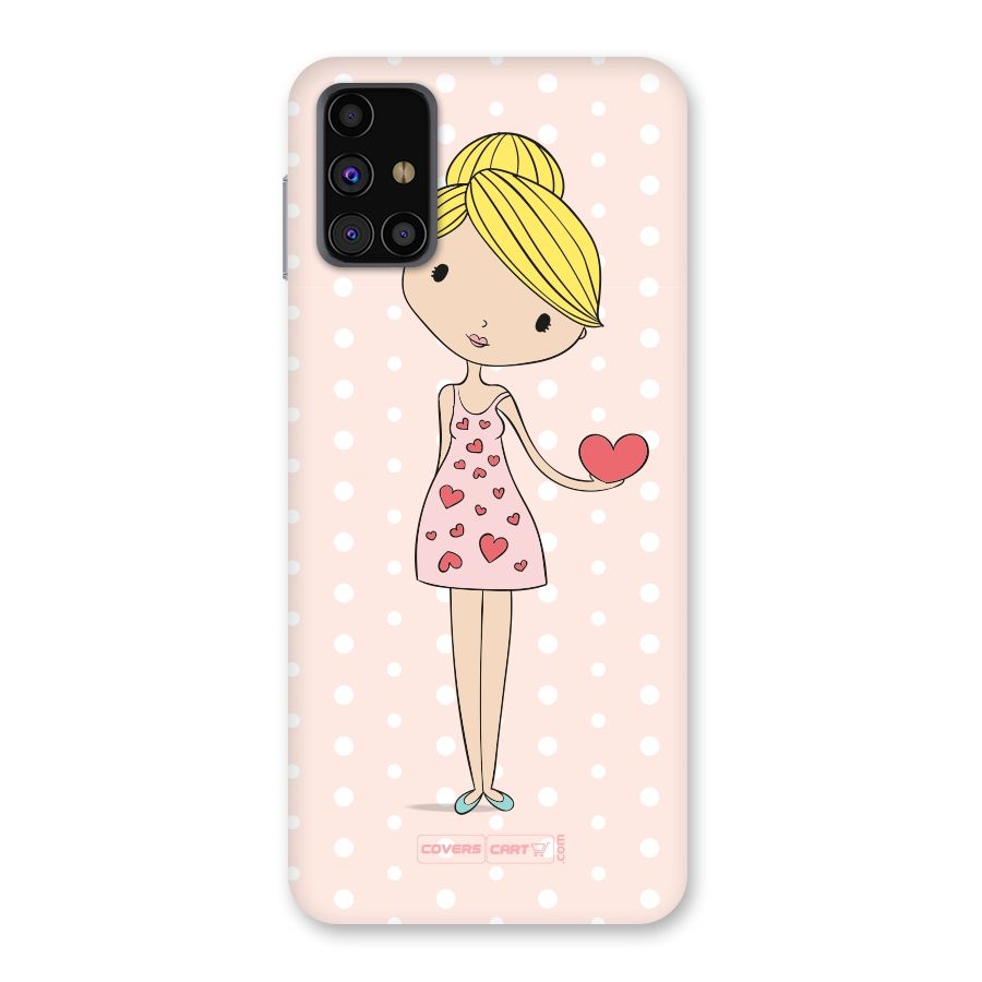 My Innocent Heart Back Case for Galaxy M31s