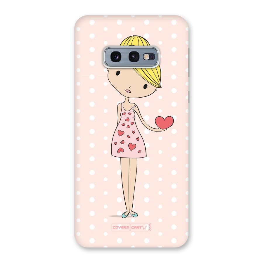 My Innocent Heart Back Case for Galaxy S10e