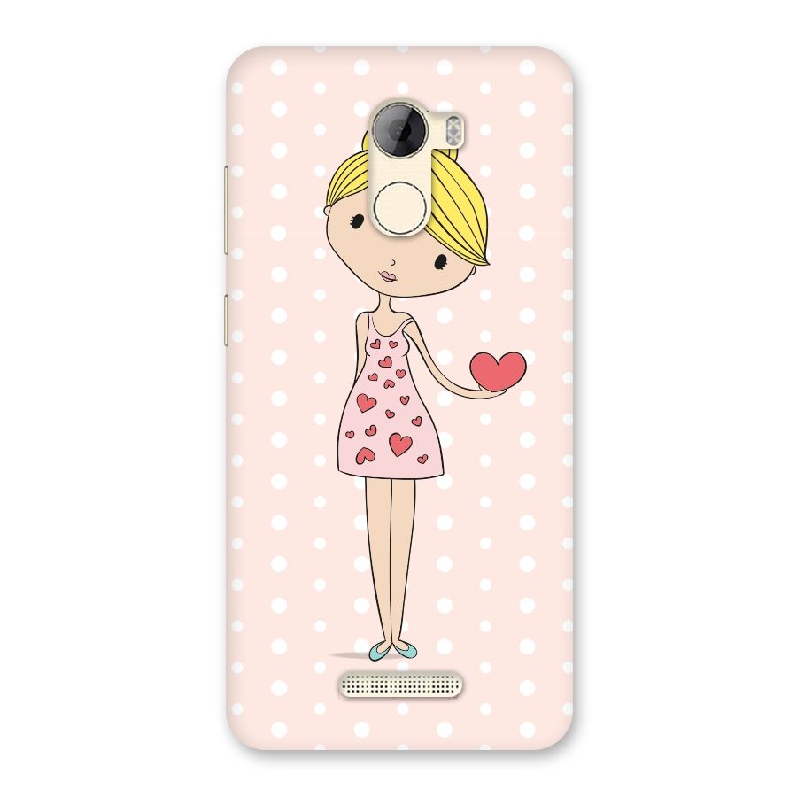 My Innocent Heart Back Case for Gionee A1 LIte