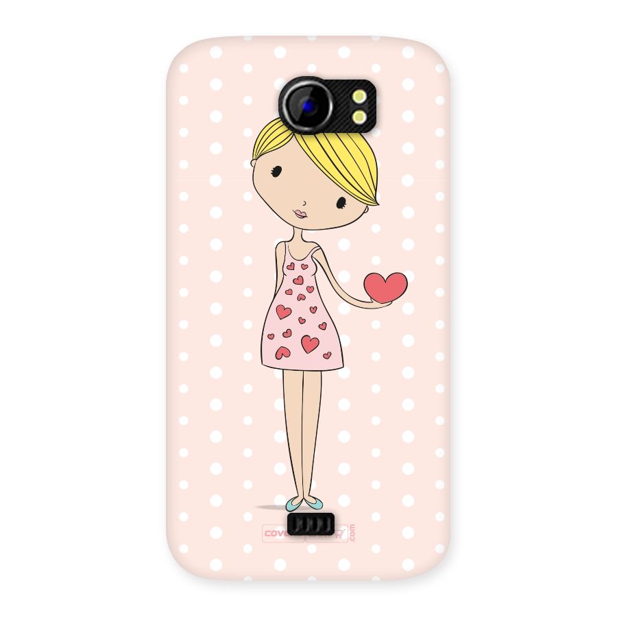 My Innocent Heart Back Case for Micromax Canvas 2 A110