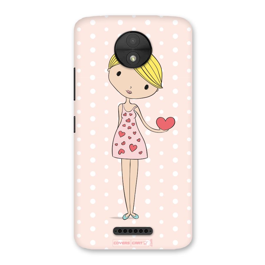 My Innocent Heart Back Case for Moto C